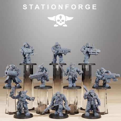 Tabletop Terrain Miniature Orkaz Pirates