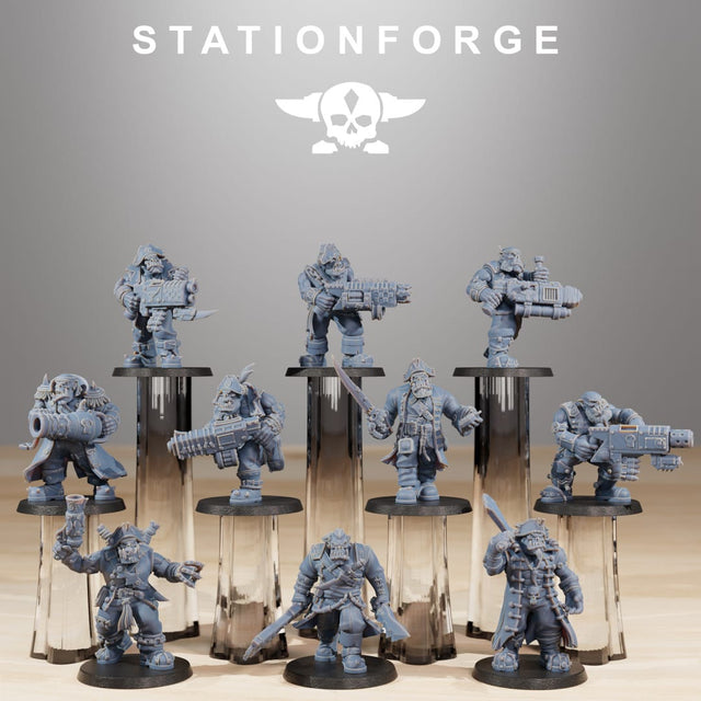 Tabletop Terrain Miniature Orkaz Pirates