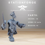 Tabletop Terrain Miniature Orkaz Pirates