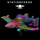 Tabletop Terrain Miniature Orkaz Plane