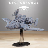 Tabletop Terrain Miniature Orkaz Plane
