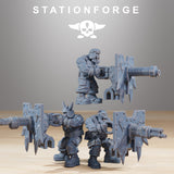 Tabletop Terrain Miniature Orkaz Run Rolla