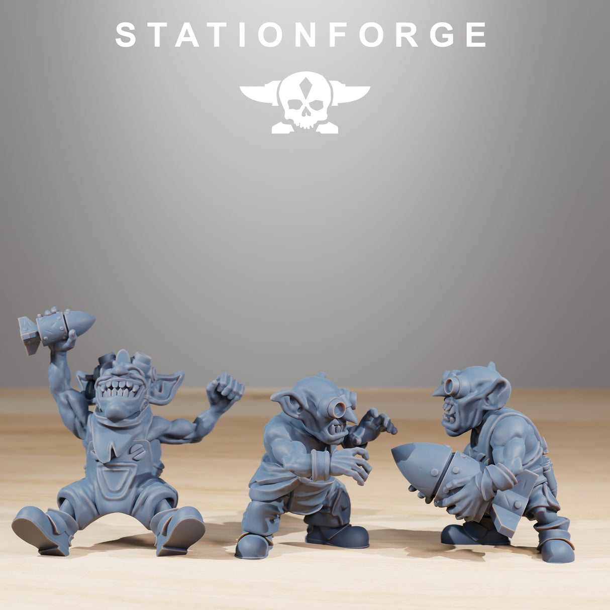 Tabletop Terrain Miniature Orkaz Run Rolla