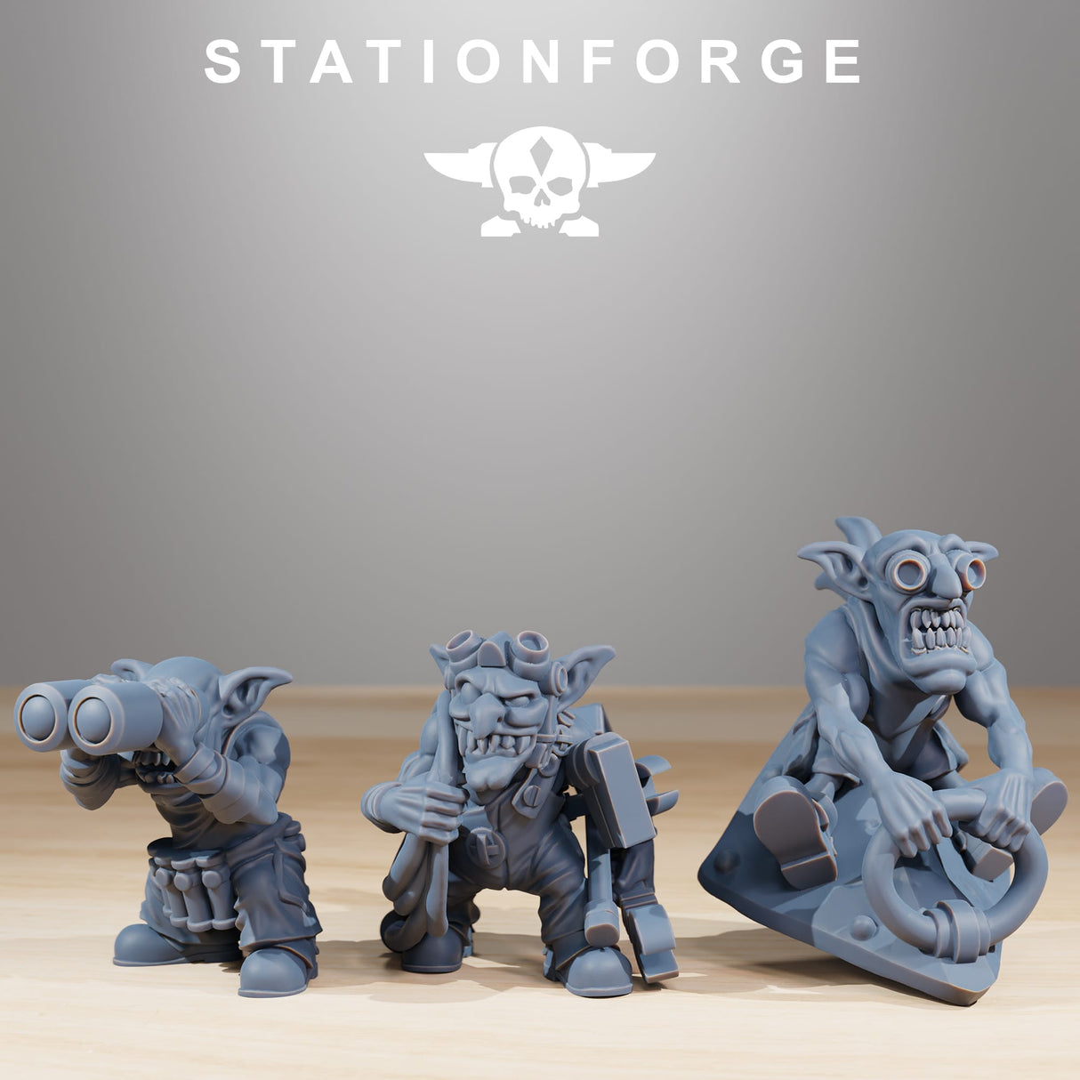 Tabletop Terrain Miniature Orkaz Run Rolla