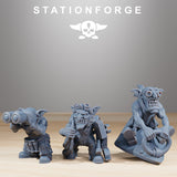 Tabletop Terrain Miniature Orkaz Run Rolla