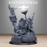 Tabletop Terrain Miniature Orkaz Santa Chaos