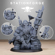 Tabletop Terrain Miniature Orkaz Santa Chaos