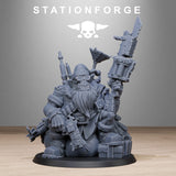 Tabletop Terrain Miniature Orkaz Santa Chaos