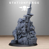 Tabletop Terrain Miniature Orkaz Santa Chaos