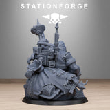 Tabletop Terrain Miniature Orkaz Santa Chaos