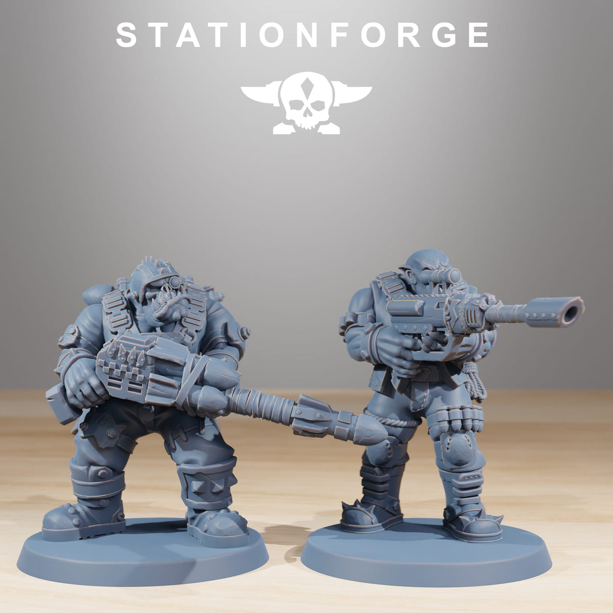 Tabletop Terrain Miniature Orkaz Skillers