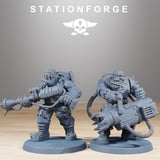 Tabletop Terrain Miniature Orkaz Skillers