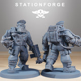 Tabletop Terrain Miniature Orkaz Skillers