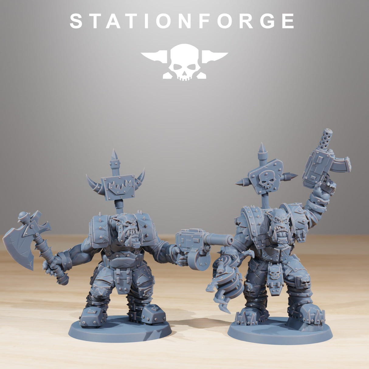 Tabletop Terrain Miniature Orkaz SkullKrushers