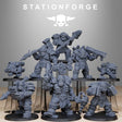 Tabletop Terrain Miniature Orkaz Smashers