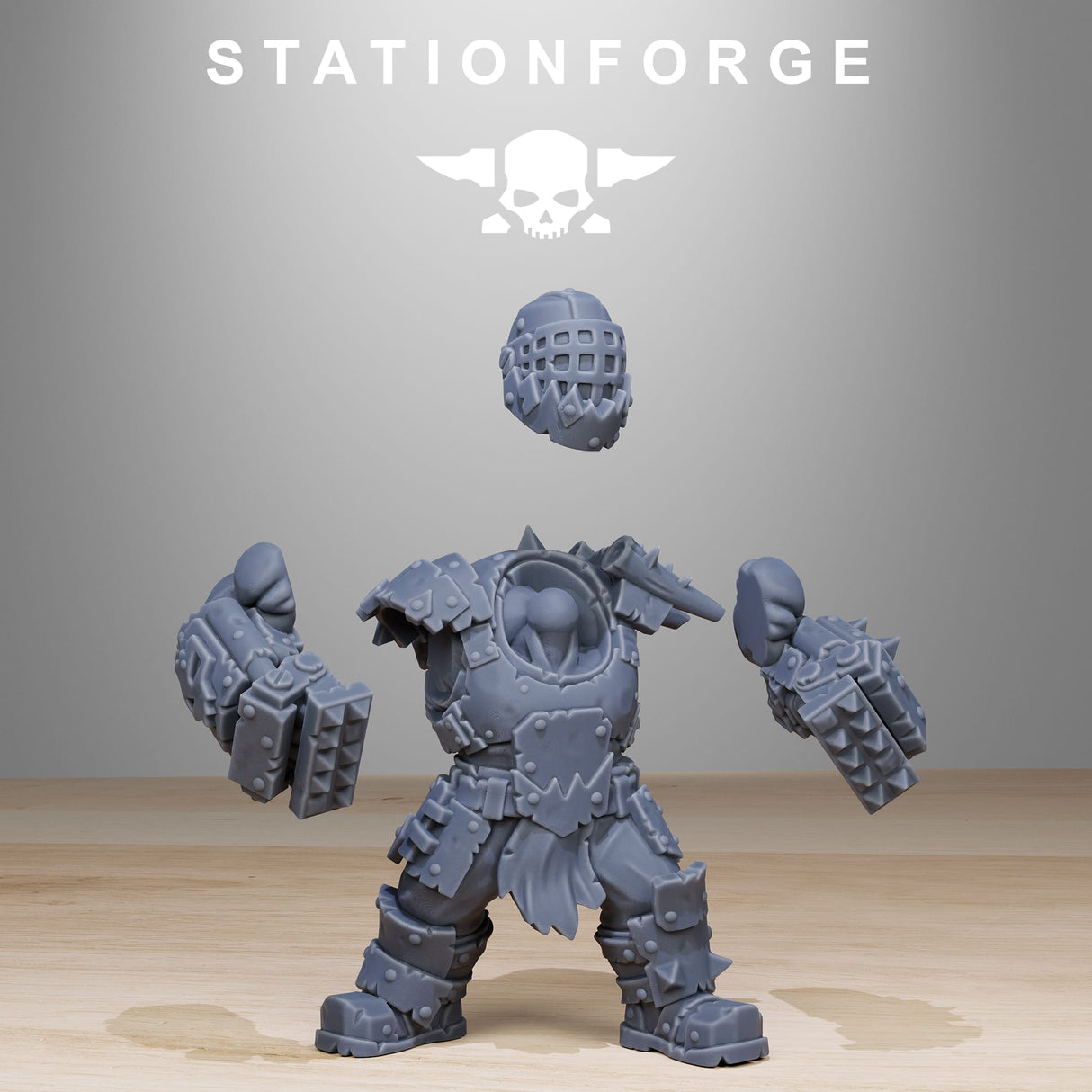 Tabletop Terrain Miniature Orkaz Smashers