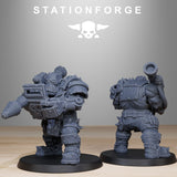 Tabletop Terrain Miniature Orkaz Smashers