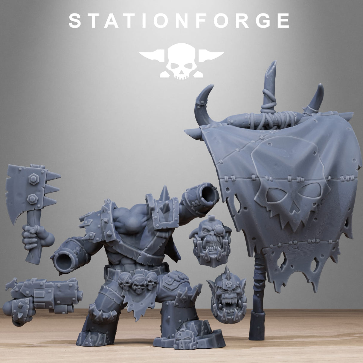 Tabletop Terrain Miniature Orkaz Starter Pack