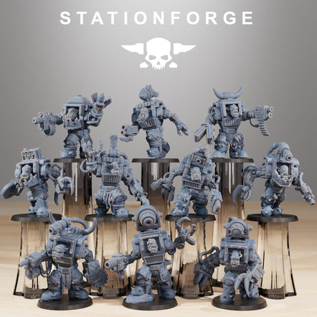 Tabletop Terrain Miniature Orkaz Steelbrutes