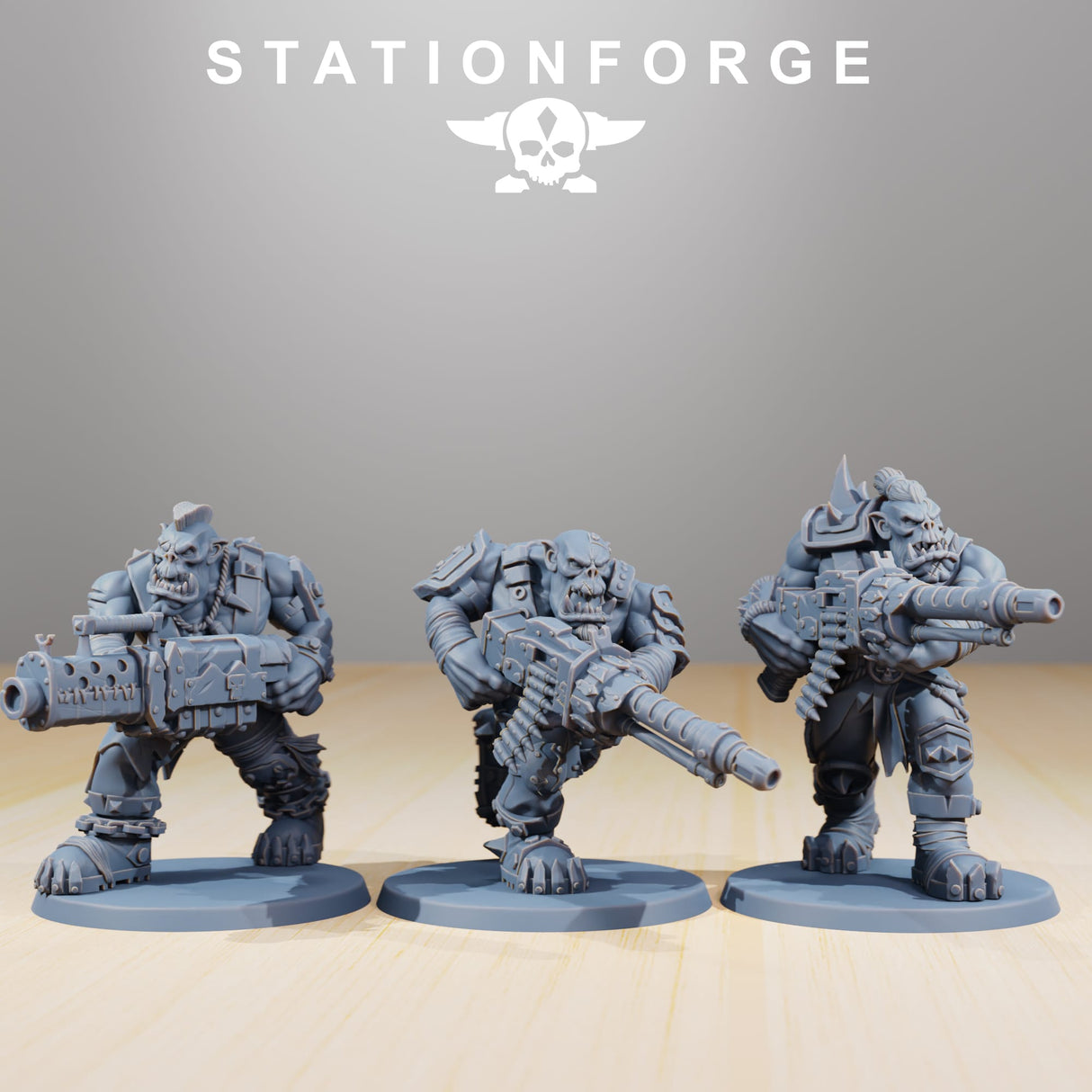 Tabletop Terrain Miniature Orkaz Strappaz