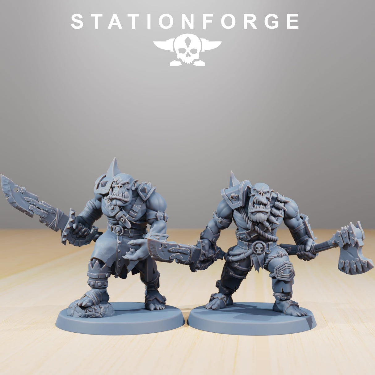 Tabletop Terrain Miniature Orkaz Strappaz