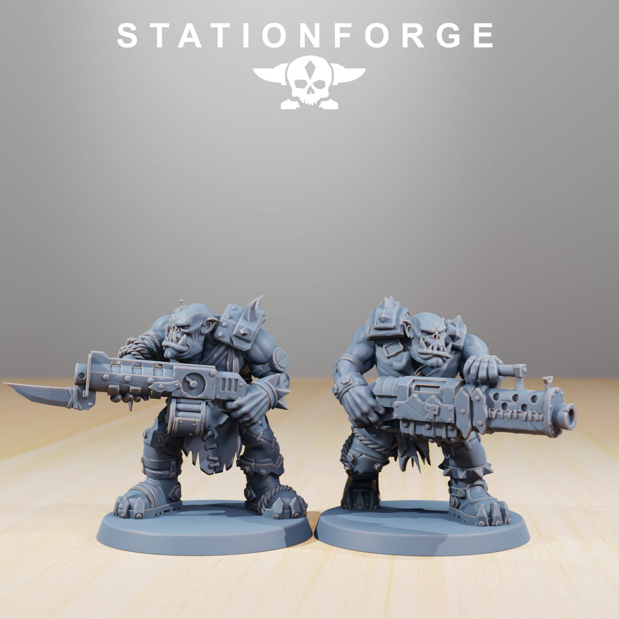 Tabletop Terrain Miniature Orkaz Strappaz