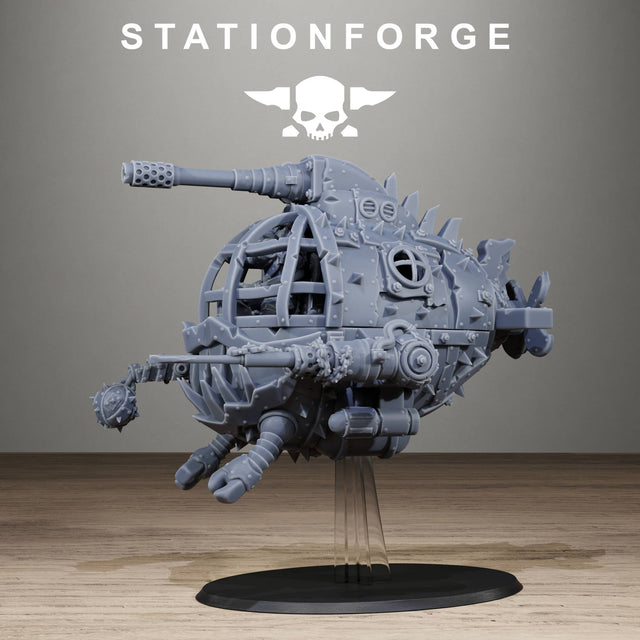 Tabletop Terrain Miniature Orkaz Submarine