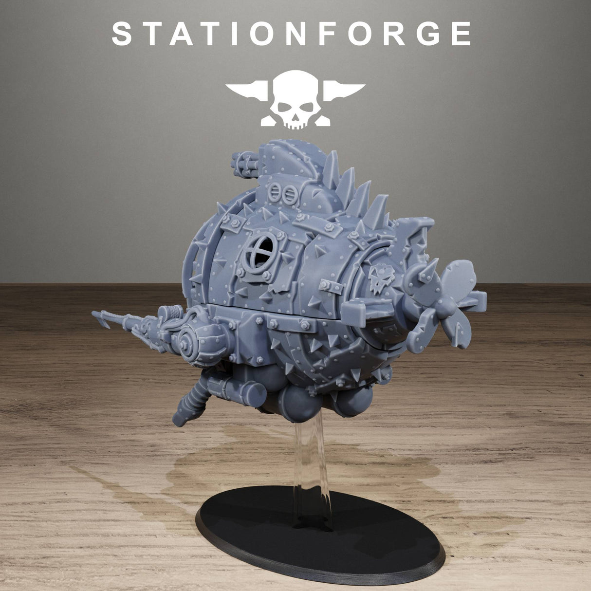 Tabletop Terrain Miniature Orkaz Submarine