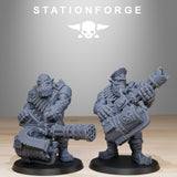 Tabletop Terrain Miniature Orkaz Team Fighters