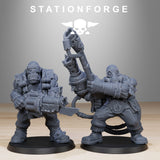 Tabletop Terrain Miniature Orkaz Team Fighters