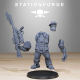 Tabletop Terrain Miniature Orkaz Team Fighters