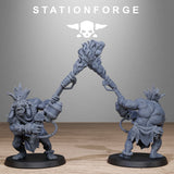 Tabletop Terrain Miniature Orkaz Tribal Infantry