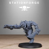 Tabletop Terrain Miniature Orkaz Tribal Infantry