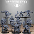Tabletop Terrain Miniature Orkaz Tribal Infantry