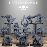 Tabletop Terrain Miniature Orkaz Tribal Infantry