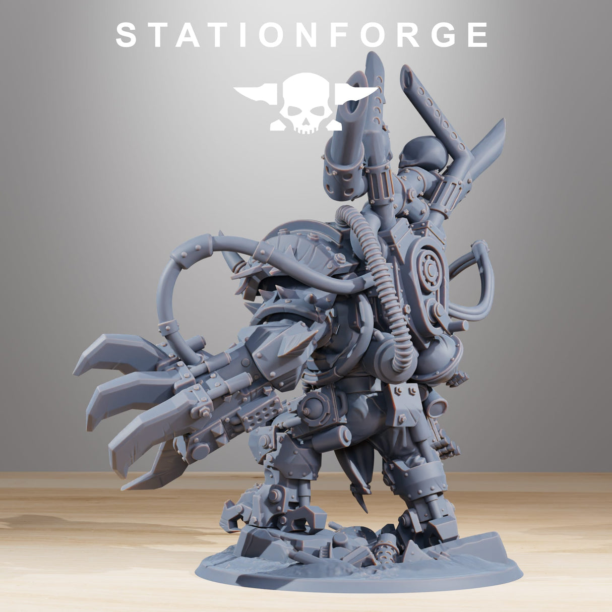 Tabletop Terrain Miniature Orkaz Troll Boss