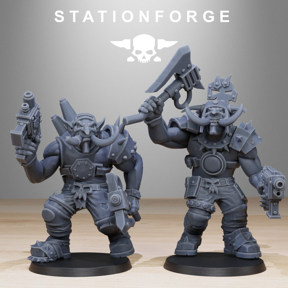 Tabletop Terrain Miniature Orkaz Trolls