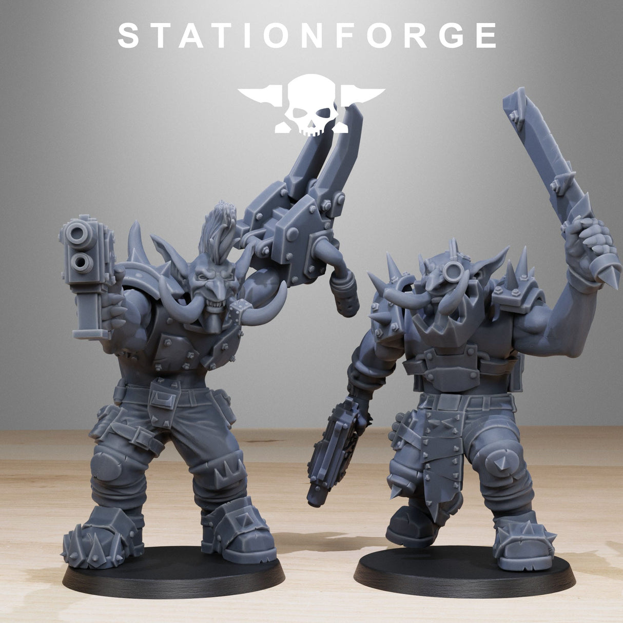 Tabletop Terrain Miniature Orkaz Trolls