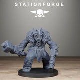 Tabletop Terrain Miniature Orkaz Wild Squad