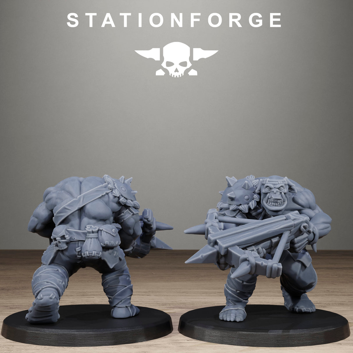 Tabletop Terrain Miniature Orkaz Wild Squad