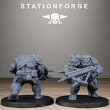 Tabletop Terrain Miniature Orkaz Wild Squad