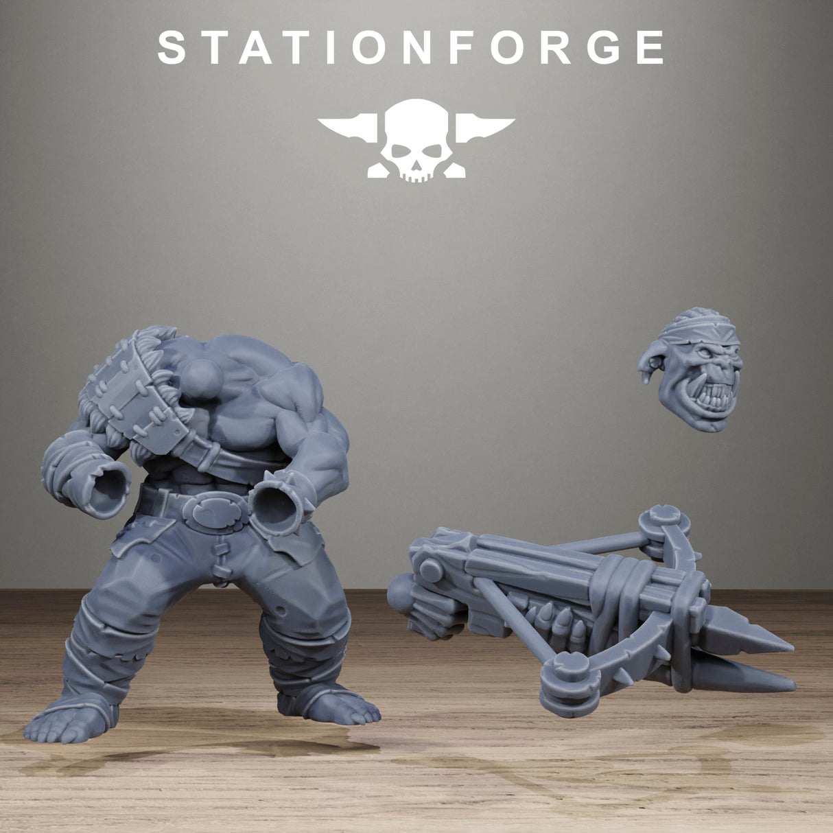 Tabletop Terrain Miniature Orkaz Wild Squad