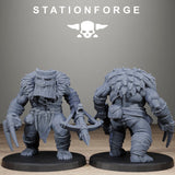 Tabletop Terrain Miniature Orkaz Wild Squad