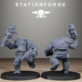 Tabletop Terrain Miniature Orkaz Wild Squad