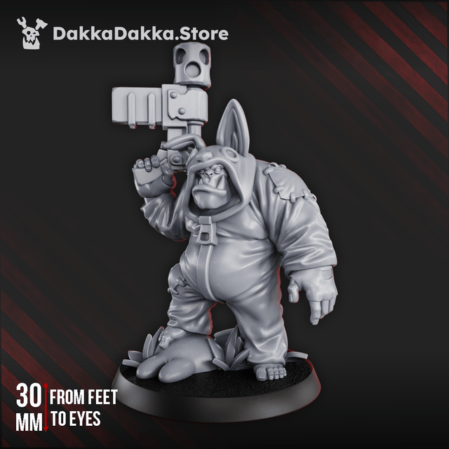 Tabletop Terrain Miniature Orkbubu Labubork
