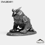 Tabletop Terrain Miniature Owlbear 1 Owlbears - Alchemical Satrapy