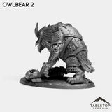 Tabletop Terrain Miniature Owlbears - Alchemical Satrapy