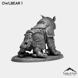 Tabletop Terrain Miniature Owlbears - Alchemical Satrapy