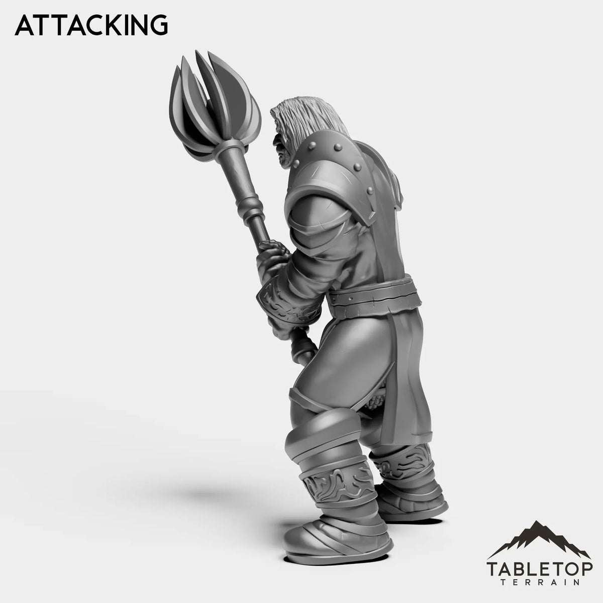 Tabletop Terrain Miniature Paladin Commander