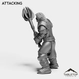 Tabletop Terrain Miniature Paladin Commander